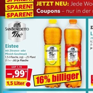 Eistee bei Norma