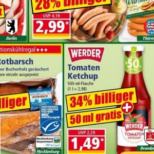 Ketchup bei Norma