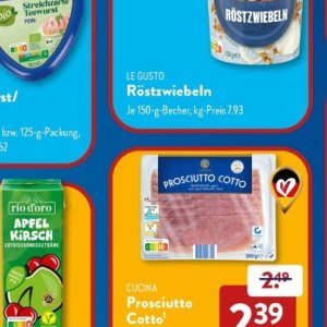 Prosciutto bei Aldi SÜD