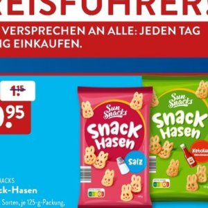Snacks bei Aldi SÜD