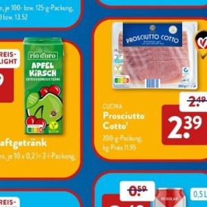 Prosciutto bei Aldi SÜD