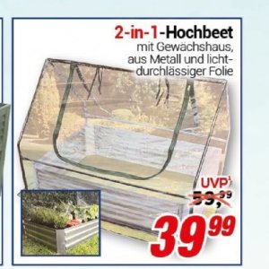 Hochbeet bei Centershop