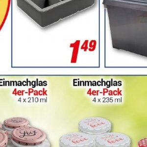 Einmachglas bei Centershop