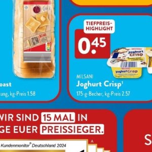 Joghurt bei Aldi SÜD