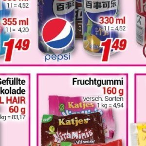 Fruchtgummi bei Centershop