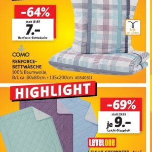 Bettwäsche bei Sconto