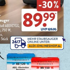 Staubsauger aeg AEG bei Aldi SÜD