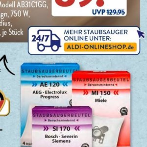 Staubsauger bei Aldi SÜD