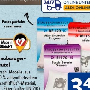 Staubsauger bei Aldi SÜD