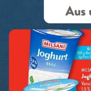 Joghurt bei Aldi SÜD