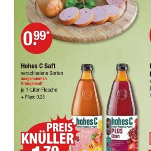 Säfte bei V-Markt
