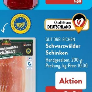 Schinken bei Aldi SÜD