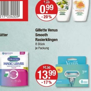 Rasierklingen gillette  bei V-Markt