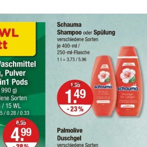 Shampoo bei V-Markt