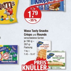 Snacks bei V-Markt