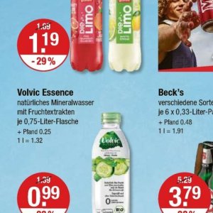Volvic bei V-Markt