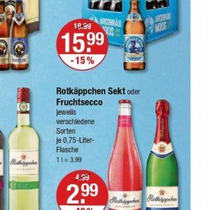 Sekt bei V-Markt