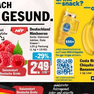 Himbeeren bei Hit