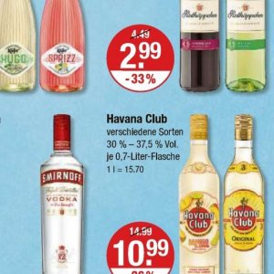 Havana Club bei V-Markt