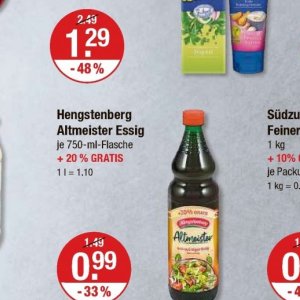 Essig bei V-Markt