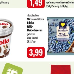 Heidelbeeren bei Feneberg