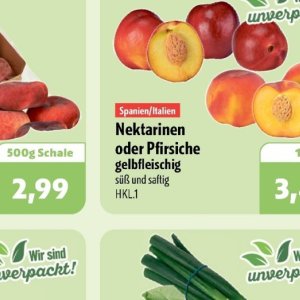 Nektarinen bei Aktiv Irma