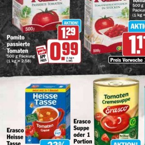 Tomaten bei Hit