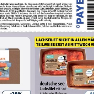 Lachsfilet bei Aktiv Irma