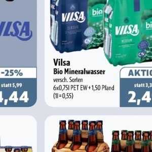 Mineralwasser bei Aktiv Irma