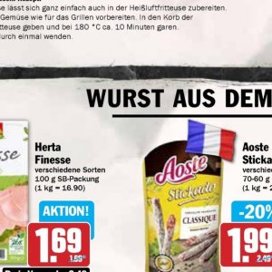 Wurst bei AEZ