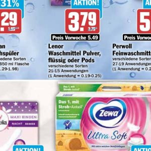Waschmittel ariel  bei AEZ