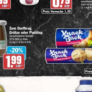 Pudding bei AEZ