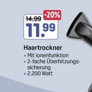 Haartrockner bei Rossmann