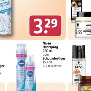 Haarspray bei Rossmann