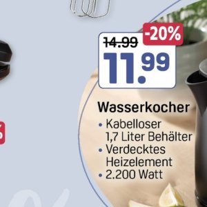 Wasserkocher bei Rossmann