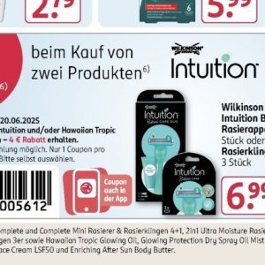 Rasierklingen bei Rossmann