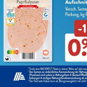 Kakao bei Aldi SÜD