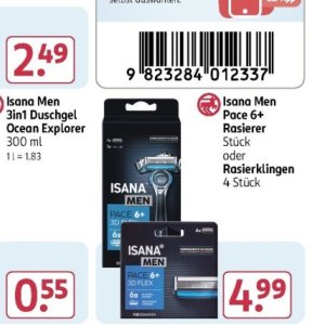 Rasierklingen bei Rossmann