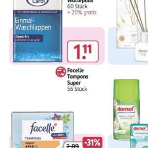 Tampons bei Rossmann