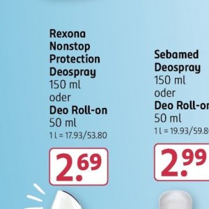 Deo roll-on bei Rossmann