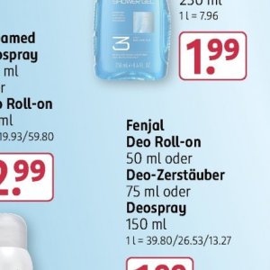 Deo roll-on bei Rossmann
