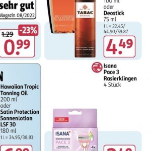 Rasierklingen bei Rossmann