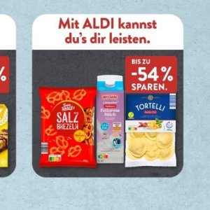 Milch bei Aldi SÜD