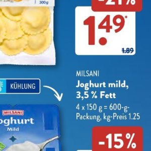 Joghurt bei Aldi SÜD