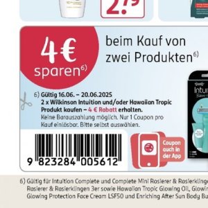 Rasierer bei Rossmann