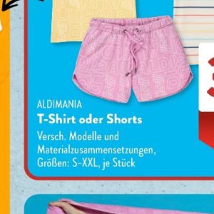 Shorts bei Aldi SÜD