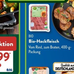 Hackfleisch bei Aldi SÜD