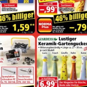 Keramik bei Norma