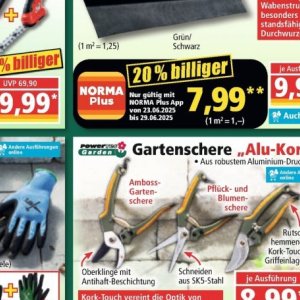 Gartenschere bei Norma