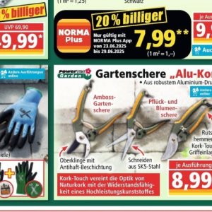 Gartenschere bei Norma